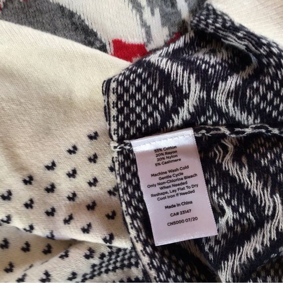 Talbots Holiday Sweater, Size Large - Picture 2 of 4